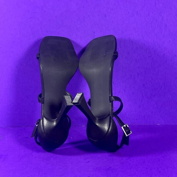 BP. Black‎ Ankle Strap Strappy Heeled Sandals Women's Shoe Size 7-NEW - Picture 7 of 8
